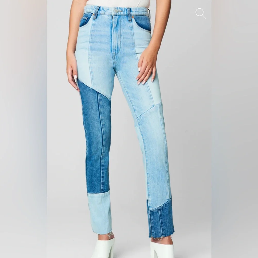 NWT Blank NYC The Lexington in Fare Warning Jeans Size 32 - Picture 3 of 10